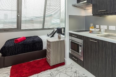1 bed studio, Queens Terrace, City Centre, Southampton, SO143LR - Image 12
